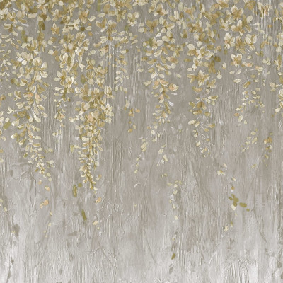 Draped Blossoms, Gold, Rebel Walls