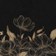 Fototapet Floral Fantasy, Black, Rebel Walls