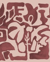 Harmony Forms, Red & Pink, Rebel Walls