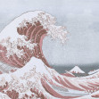 Fototapet Under the Wave off Kanagawa, Pink, Rebel Walls