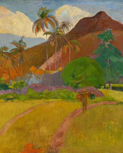 Tahitian Landscape by Gauguin, Rebel Walls