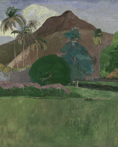 Tahitian Landscape, Green, Rebel Walls