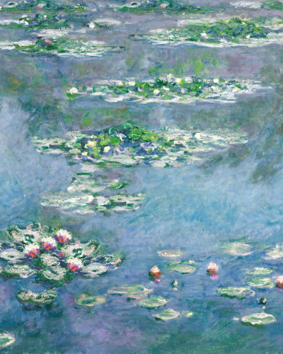 Tapet cu nuferi de Claude Monet