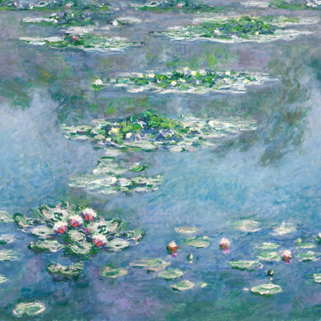 Tapet cu nuferi de Claude Monet