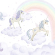 Fototapet Unicorn Sky, Lilac, Rebel Walls