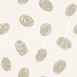 Fototapet Doodle Dots, Beige, Rebel Walls