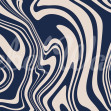 Fototapet Swirly, Blue, Rebel Walls