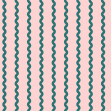 Fototapet Wobbly Stripe, Pink, Rebel Walls