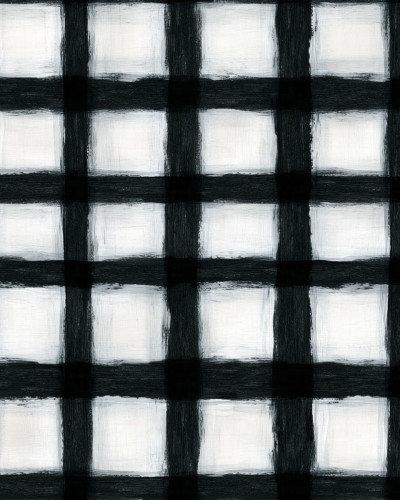 Painted Square, Black & White, Rebel Walls