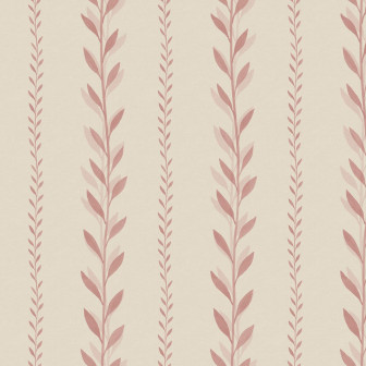 Fototapet Bayleaf Stripe, Pink, Rebel Walls