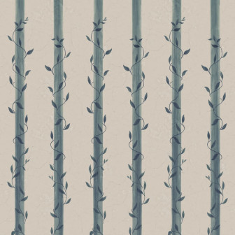 Fototapet Leafy Stripes, Blue, Rebel Walls