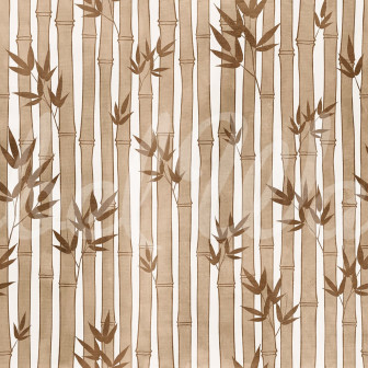 Fototapet Bamboo Forest, Brown, Rebel Walls