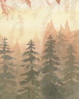 Watercolor Forest, Dawn, Rebel Walls