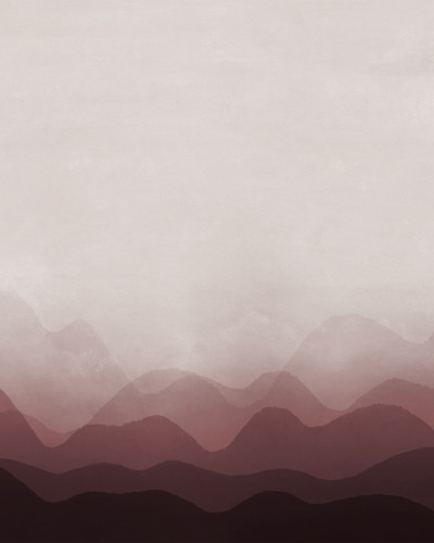 Gradient Flow, Burgundy tapet, tapet abstract, tapet dormitor
