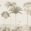 Vintage Palms, Beige, Rebel Walls