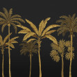 Golden Palms, Black, Rebel Walls