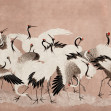 Dancing Cranes, Dusty Pink, Rebel Walls