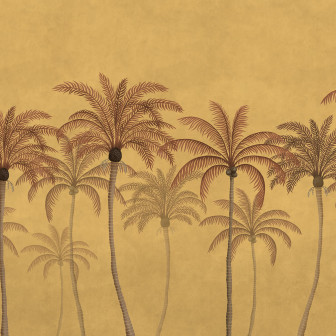 Palm Parade, Yellow, Rebel Walls