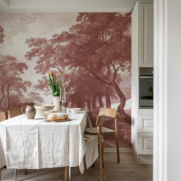 tapet-vintage-burgundy-xtdeco-ro