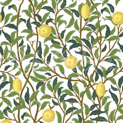Tapet cu design elegant Lemon Garden, Day