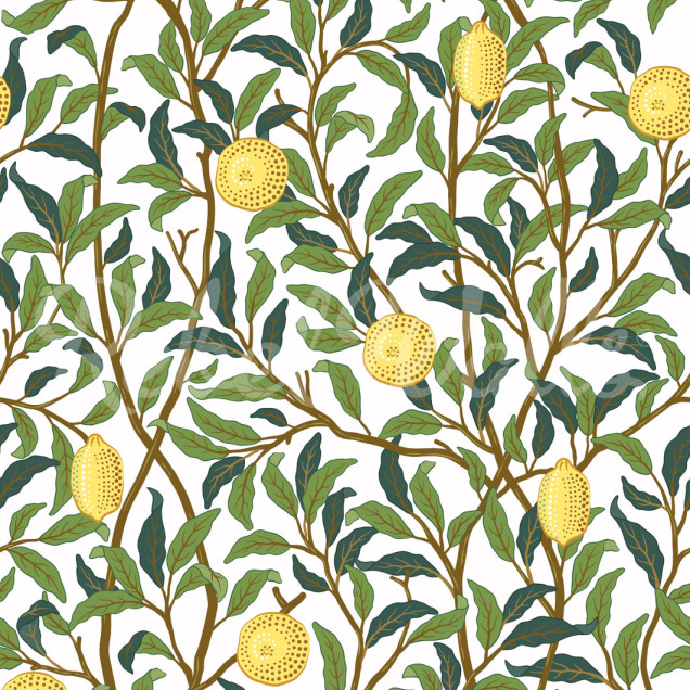 Tapet cu design elegant Lemon Garden, Day