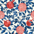 Fototapet Pomegranate, Blue, Rebel Walls