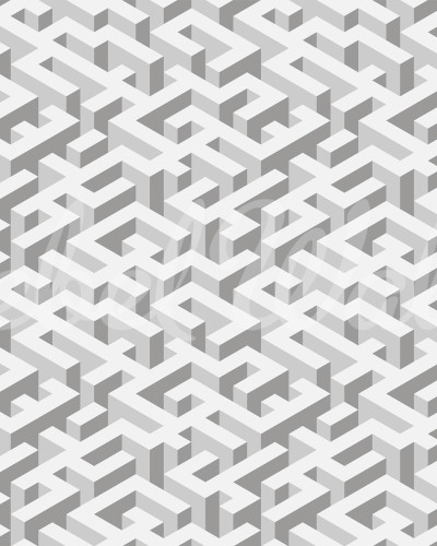 Tapet cu design geometric in gri - Mace Game