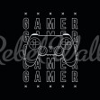 Fototapet Gamer Negru Fototapet Gamer Negru