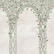 Poetic Trellis, Green, Rebel Walls