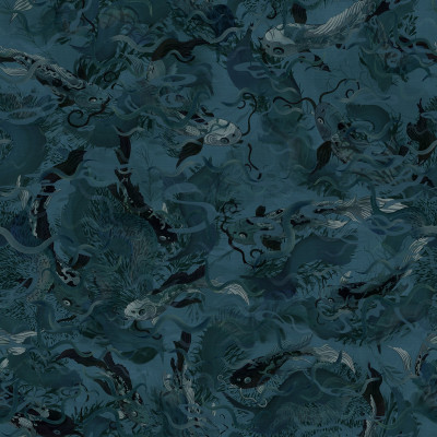 Atlantis Fish, Dark, Rebel Walls