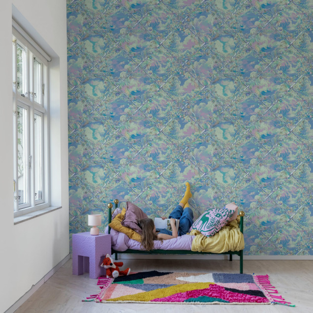 Tapet cu design inspirat din cerul senin