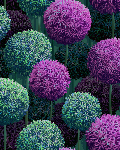 Elysian Flowers, Lilac, Rebel Walls