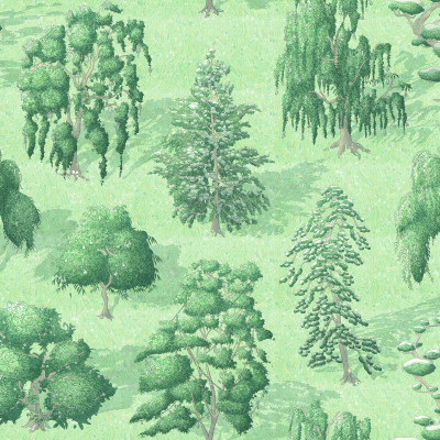 Yggdrasil Forest, Green, Rebel Walls