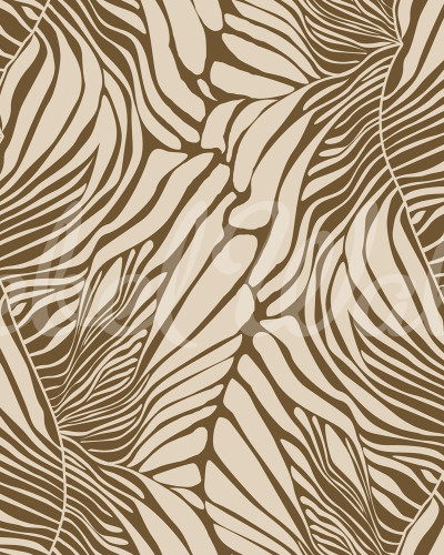 Tapet cu model de iarbă maronie Seagrass, Brown