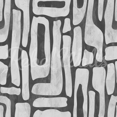 Tapet Aesthetic Shapes, Gray