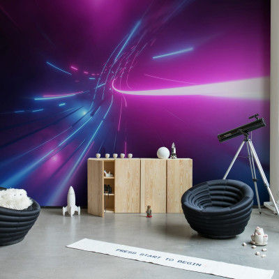 Tapet cu efect 3D - The Speed of Light, Midnight