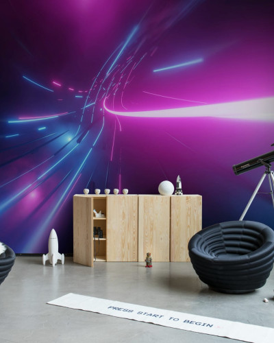 Tapet cu efect 3D - The Speed of Light, Midnight