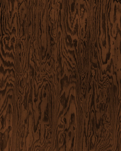Fototapet texturat cu aspect de lemn maro închis într-o sufragerie elegantă