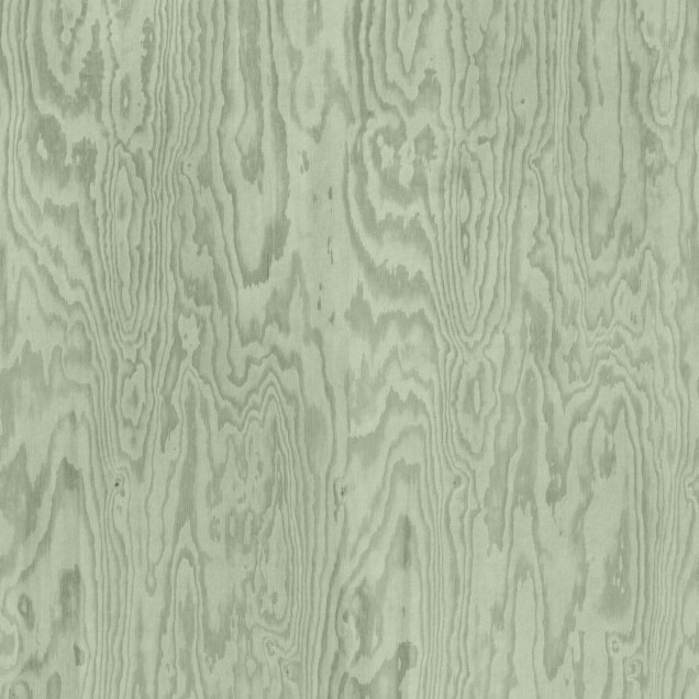 Tapet cu textură de lemn verde în living modern