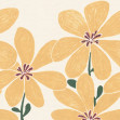 Sketched Flower, Yellow, Rebel Walls