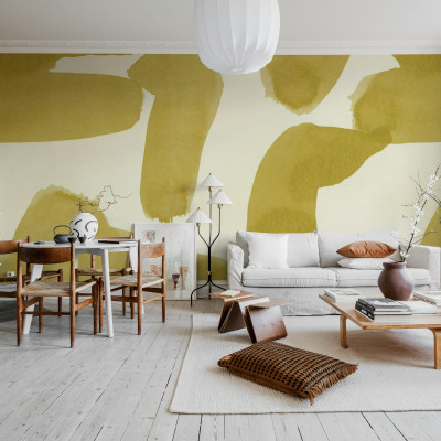 Wiggle Shapes, Yellow, Rebel Walls