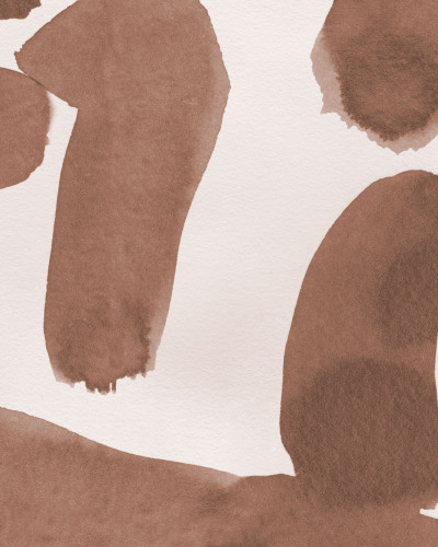 Wiggle Shapes, Mocha Mousse, Rebel Walls