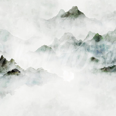 Serene Mountains, Green, Rebel Walls