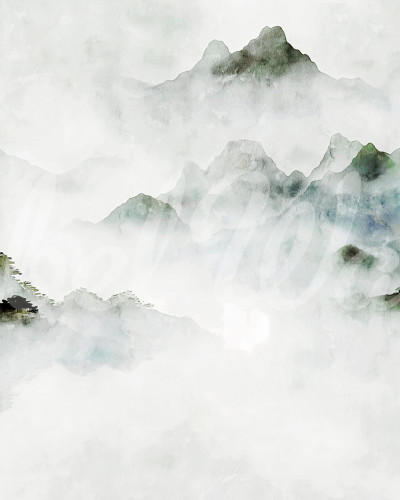 Serene Mountains, Green, Rebel Walls