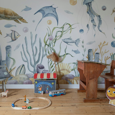 Ocean World, Pastel, Rebel Walls