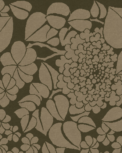 Fototapet floral bej cu design elegant