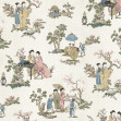 Toile Conversation, Beige, Rebel Walls