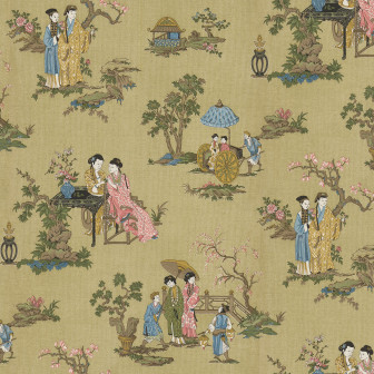 Toile Conversation, Brown, Rebel Walls