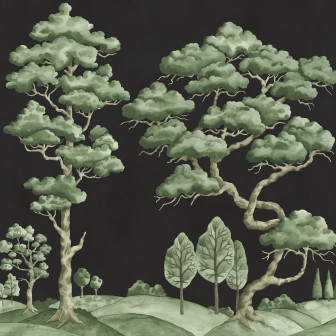 Poetic Trees, Black, Rebel Walls