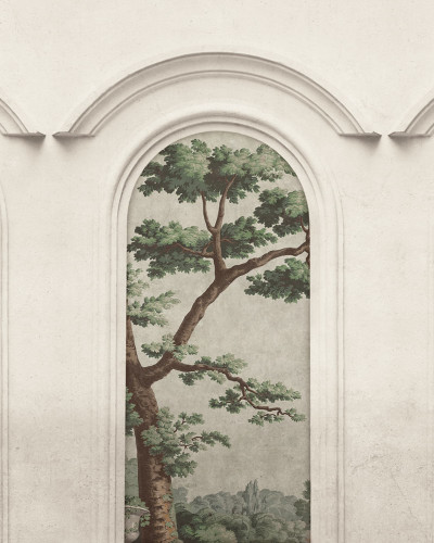 Woodland Arches, Green, Rebel Walls